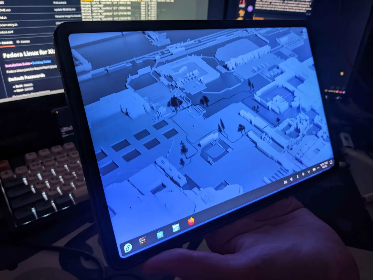 Screenshot of Fedora 44 on Xiaomi-pipa