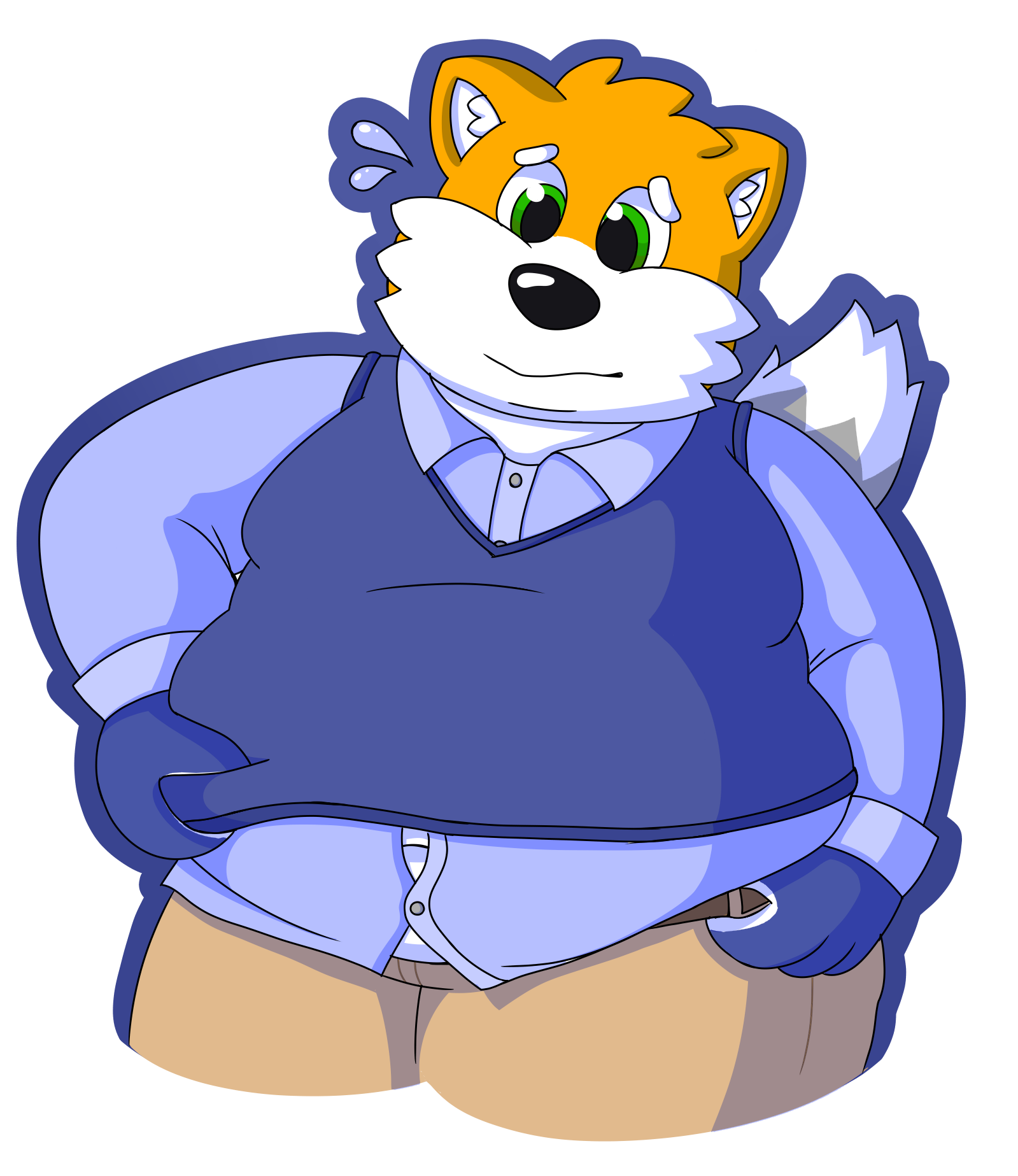 Drawing by @bigbodbear.bsky.social on bsky